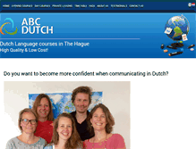 Tablet Screenshot of abcdutch.com
